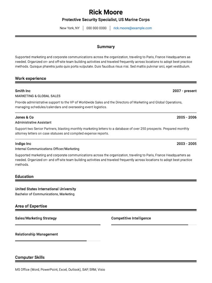 what is resume