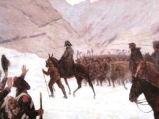 nepoleon crossing alps